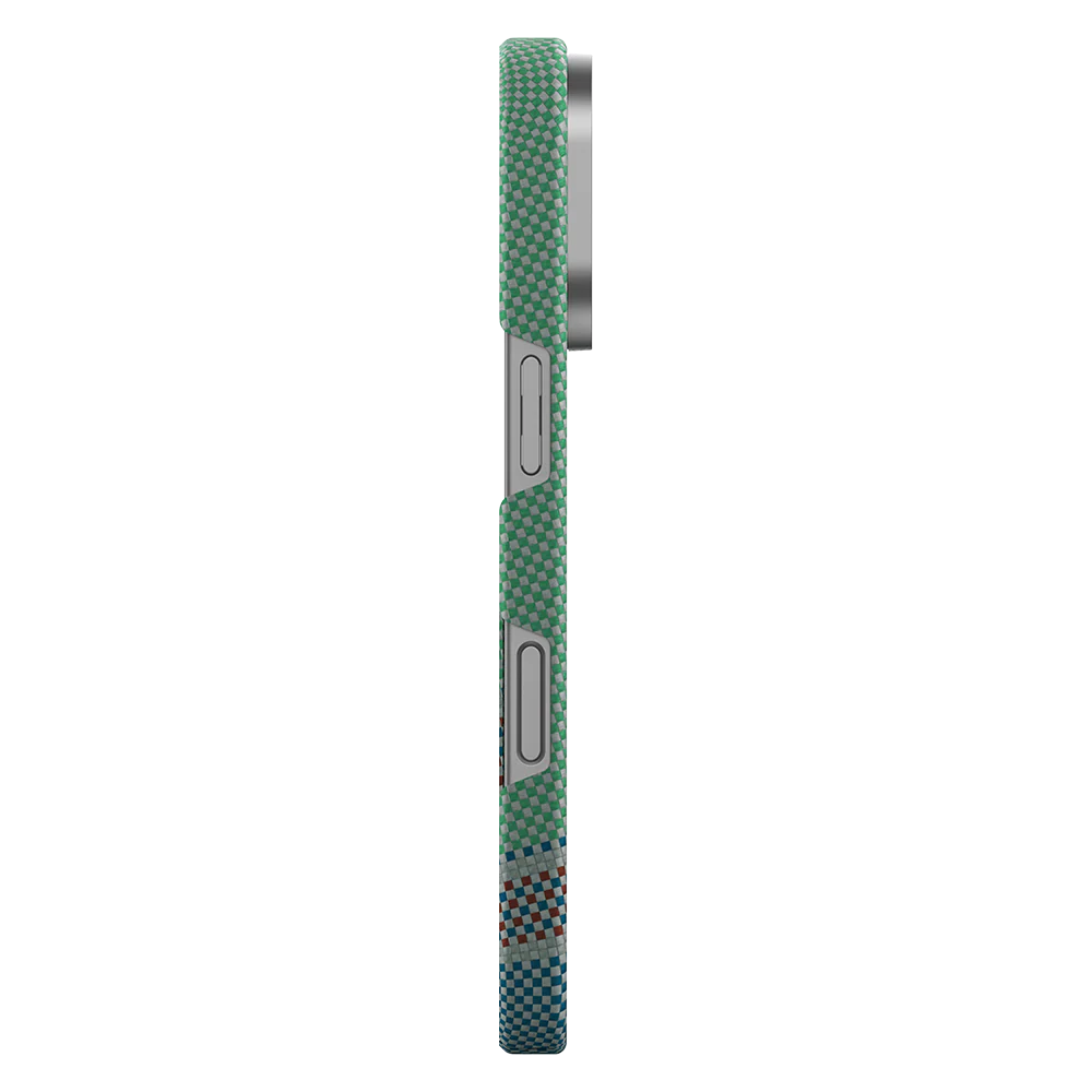 Benks PassionGreen ArmorAir Case built with Kevlar® | iPhone 16 Pro
