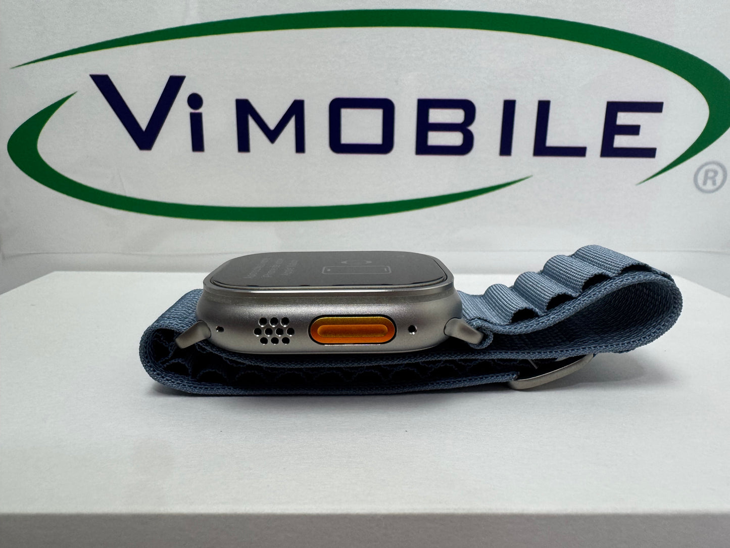 Used Apple Watch Ultra 3 Natural Titanium Light Blue Alpine Loop M