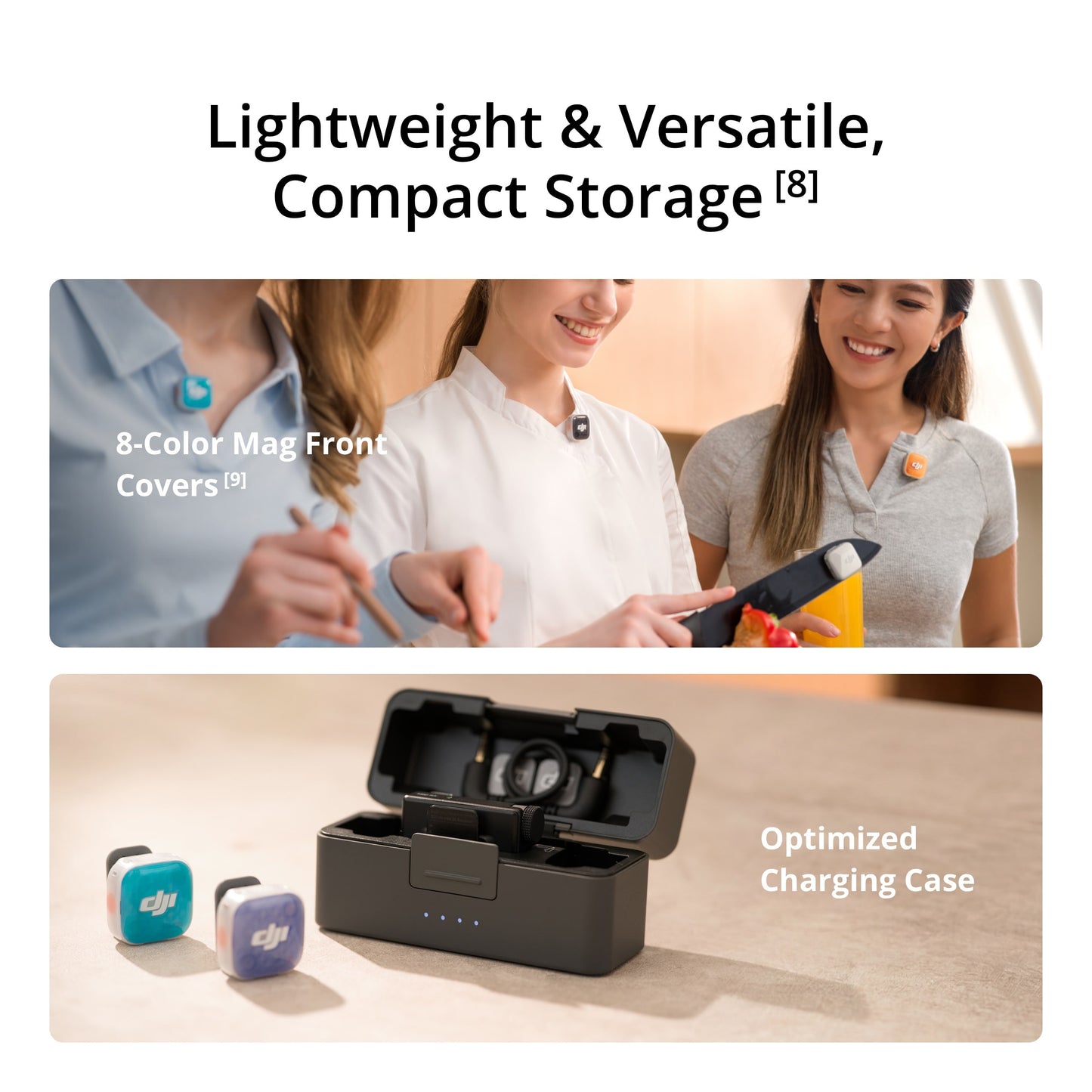DJI Mic Mini 2s (2TX + 1RX + Charging Case)