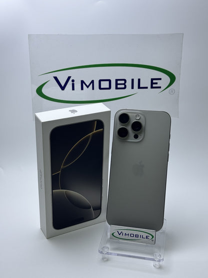 Used iPhone 16 Pro Max 512GB Natural Titanium