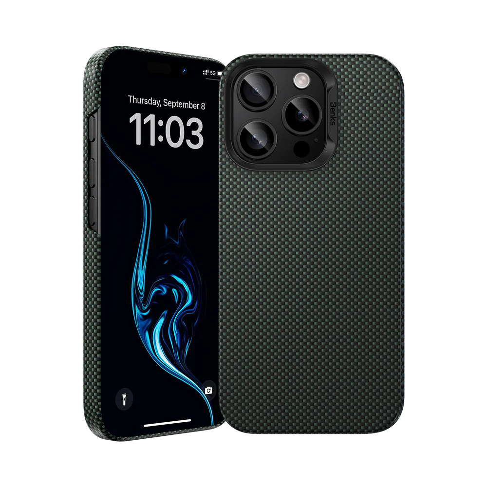 Benks ArmorTint Case built with Kevlar® | iPhone 16 Pro Max