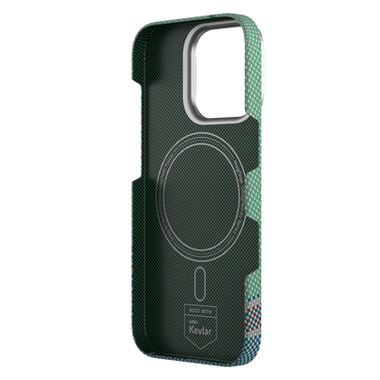 Benks PassionGreen ArmorAir Case built with Kevlar® | iPhone 16 Pro