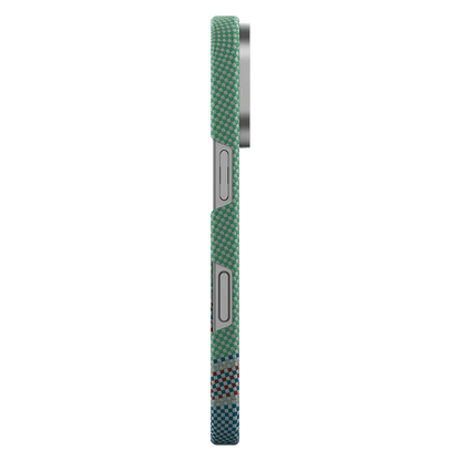 Benks PassionGreen ArmorAir Case built with Kevlar® | iPhone 16 Pro
