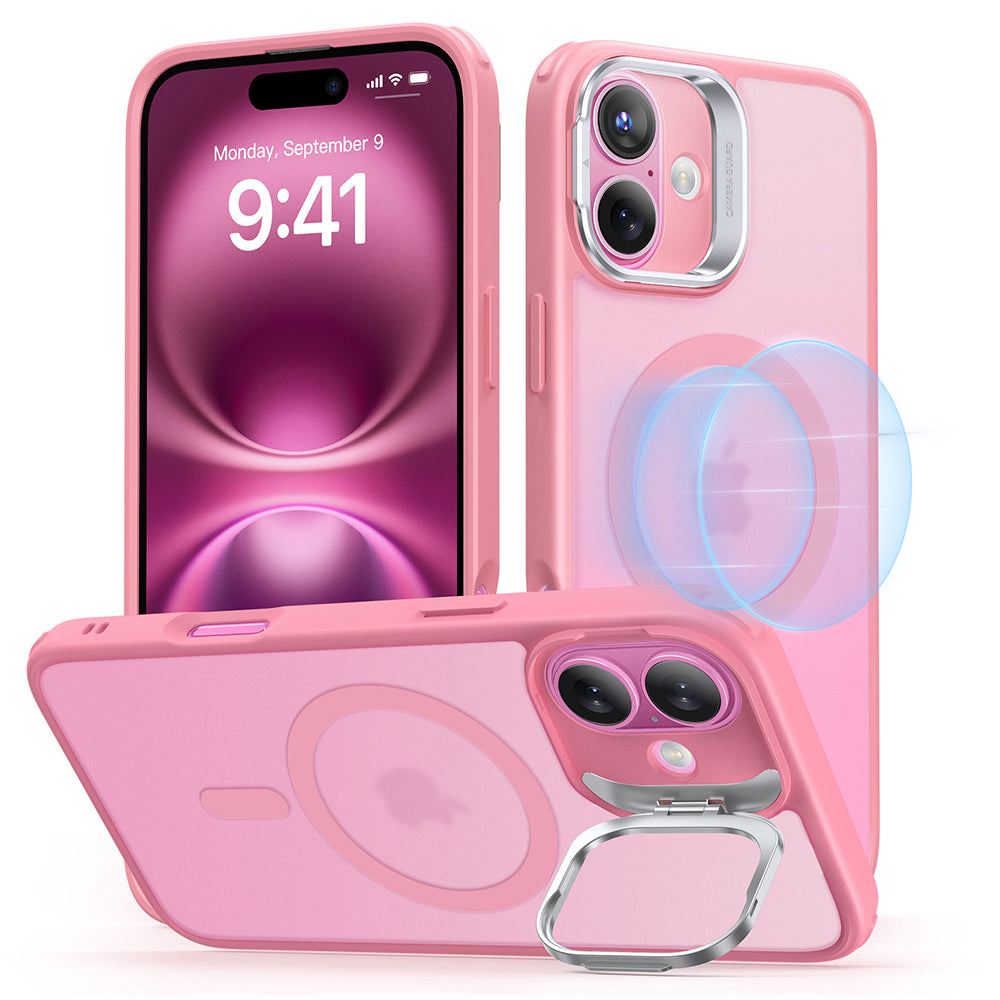 ESR Classic Hybrid with Stash Stand (HaloLock) Case | iPhone 16