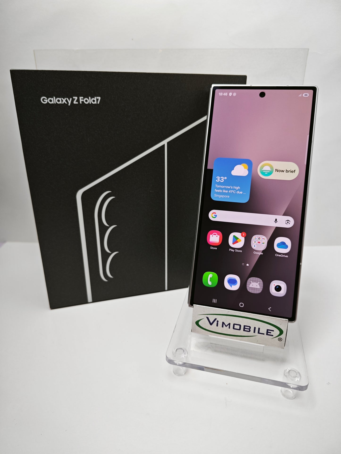 Used Galaxy Z Fold 7 12GB/512GB Silver Shadow