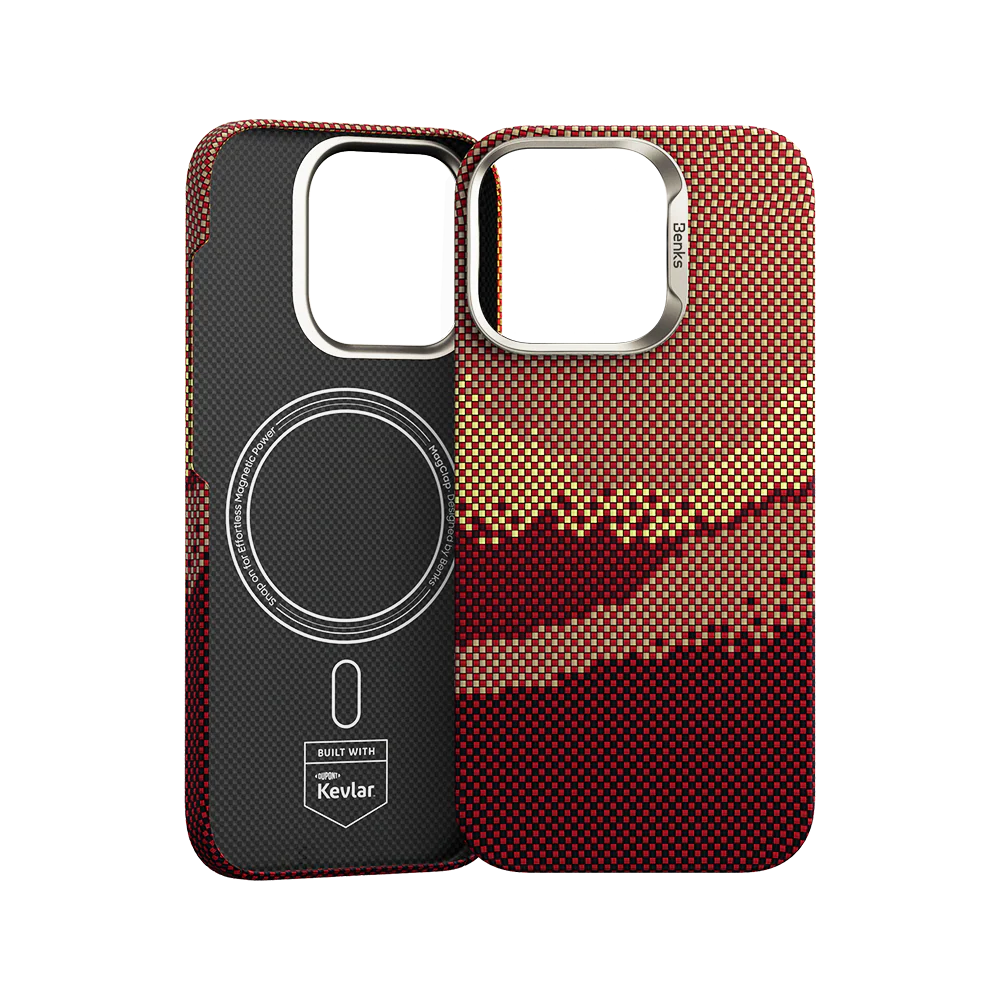Benks GoldenTide ArmorAir Case Built with Kevlar® | iPhone 16 Pro