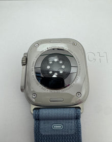 Used Apple Watch Ultra 3 Natural Titanium Light Blue Alpine Loop M