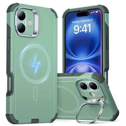 ESR Cyber Tough Case with Stash Stand (HaloLock) Case | iPhone 16