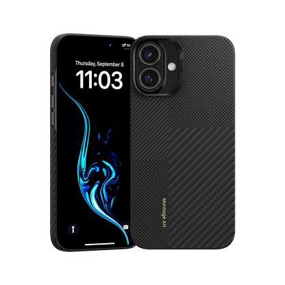 Benks Montage ArmorAir Case built with Kevlar® | iPhone 16 Plus