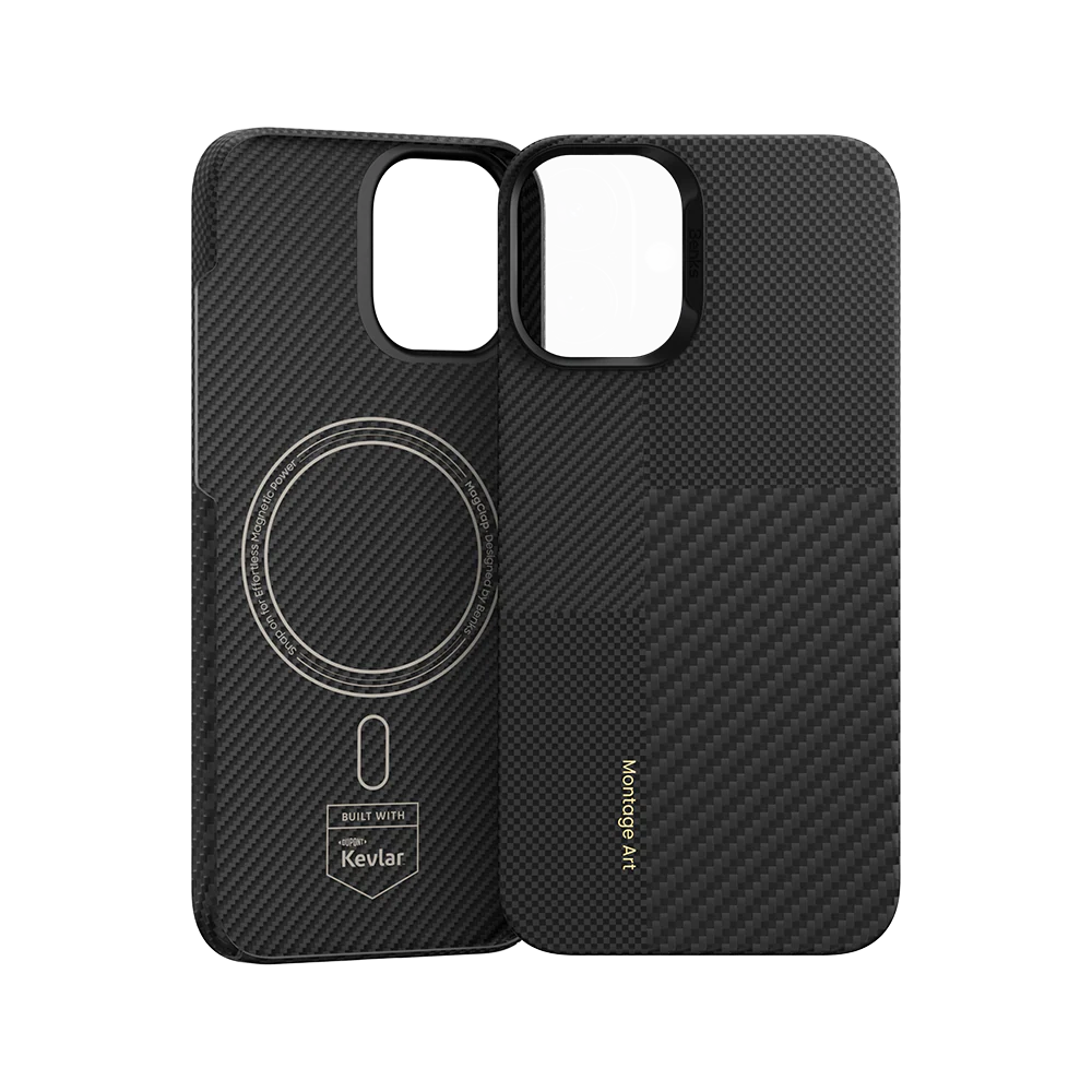 Benks Montage ArmorAir Case built with Kevlar® | iPhone 16 Plus