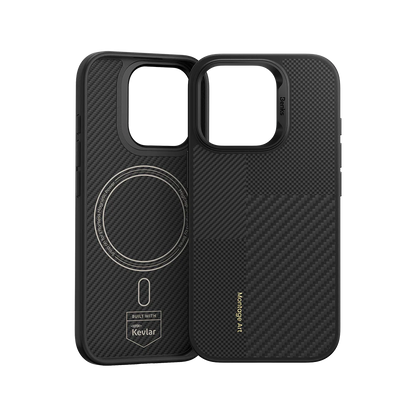 Benks Montage ArmorPro Case built with Kevlar® (Button) | iPhone 16 Pro Max