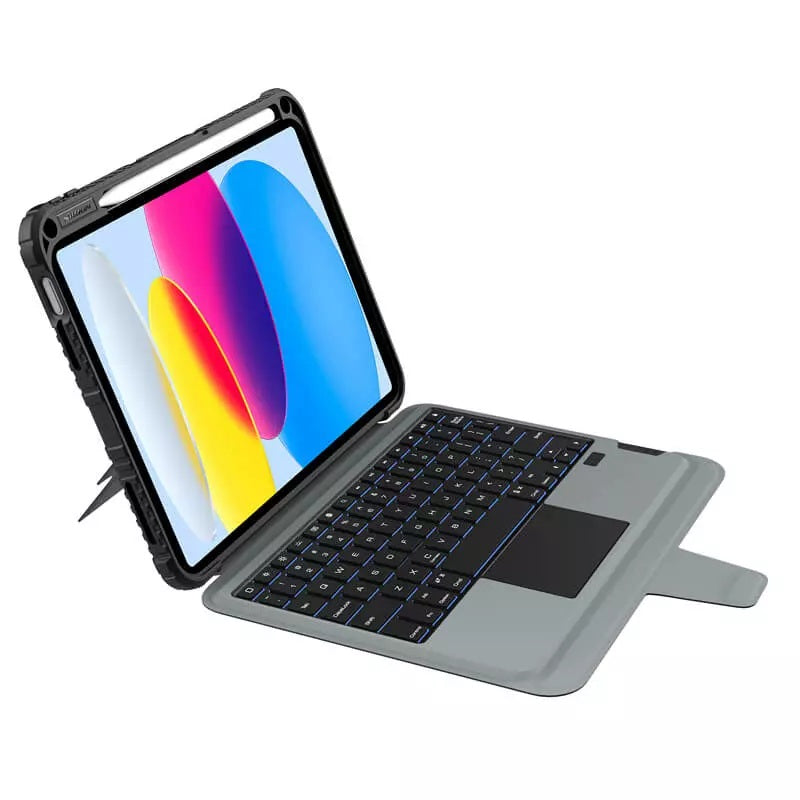 Nillkin Bumper Combo Backlit Keyboard Case | iPad 11″ (A16) 2025 / iPad 10 / 10.9″ 2022