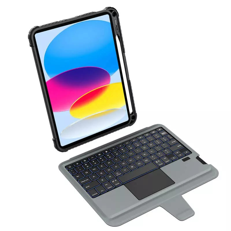 Nillkin Bumper Combo Backlit Keyboard Case | iPad 11″ (A16) 2025 / iPad 10 / 10.9″ 2022