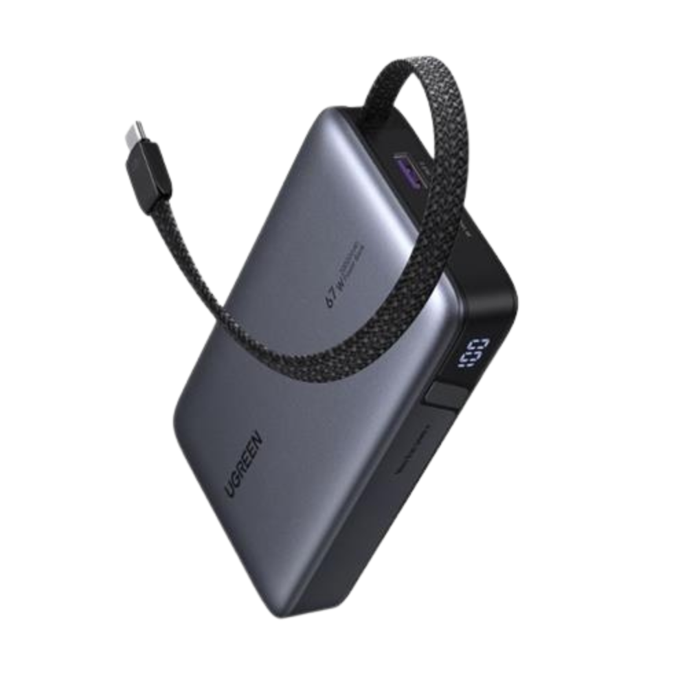UGREEN PB550 20000mAh 67W CCC PD PB with Built-in Cable