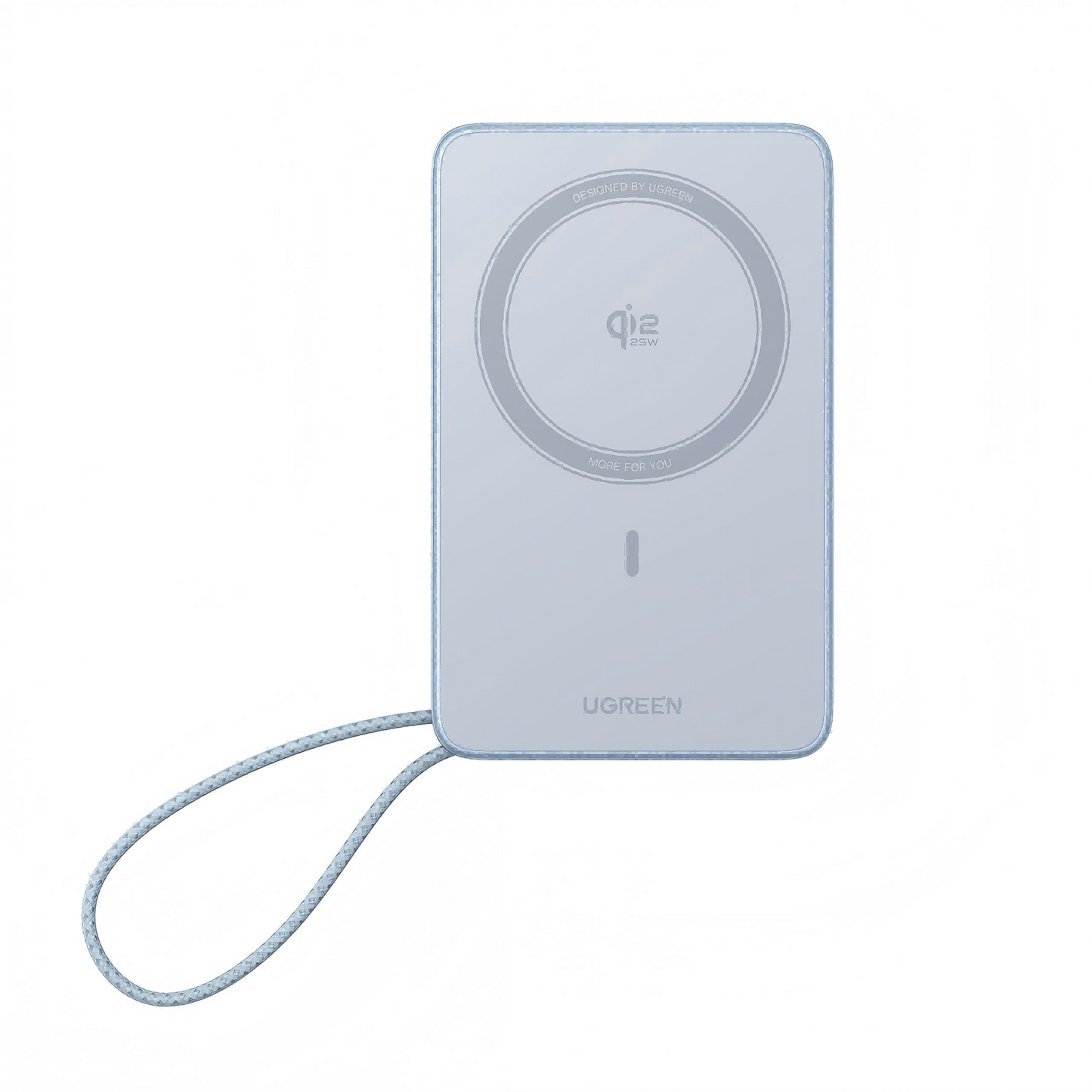 UGREEN PB773 10000mAh 30W PD with Qi 2.2 25W Magnetic Charging PB, Built-in Cable and CCC