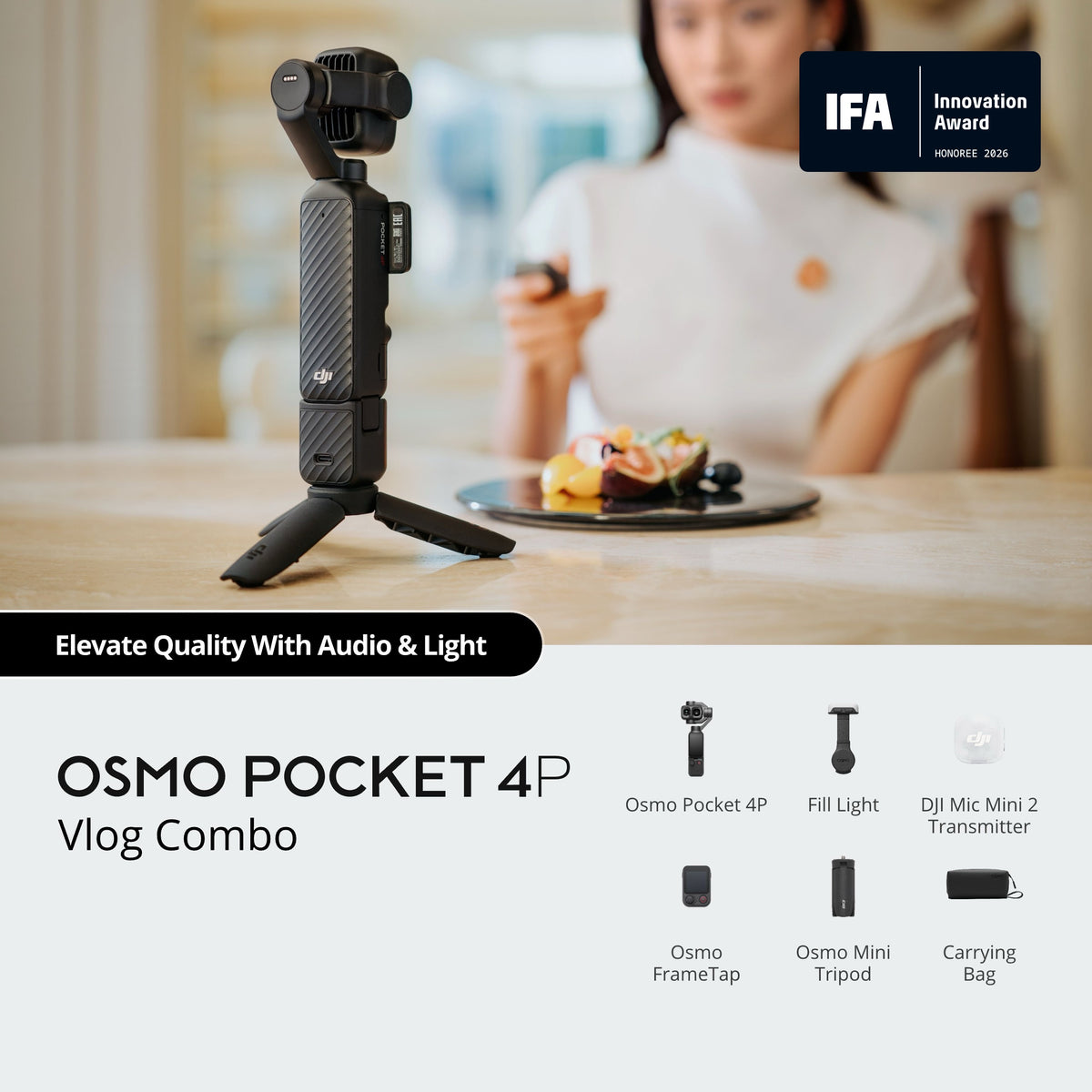DJI Osmo Pocket 4P Vlog Combo