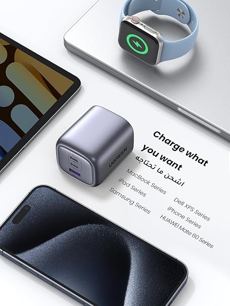 UGREEN Nexode S 65W 3-Port Gan Fast Charger
