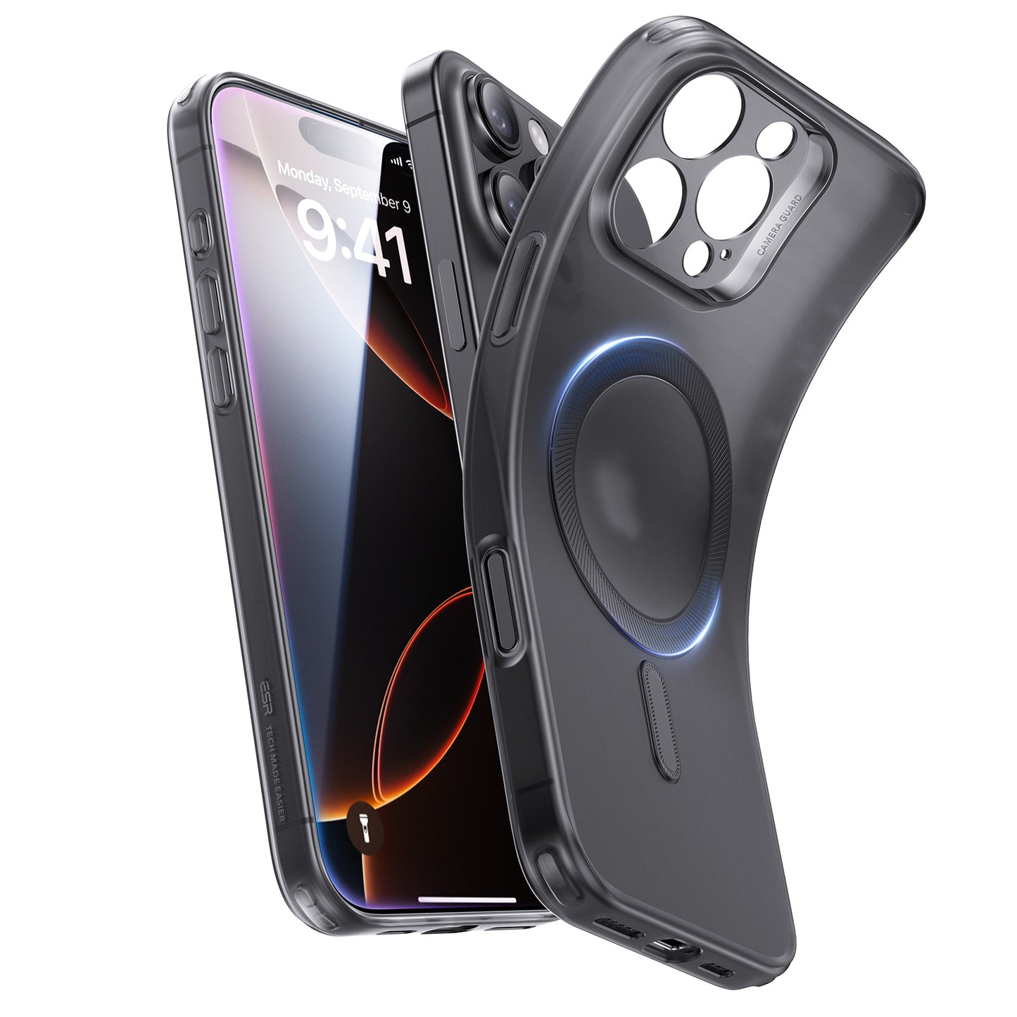 ESR Zero Clear Case (Halolock) | iPhone 16 Pro