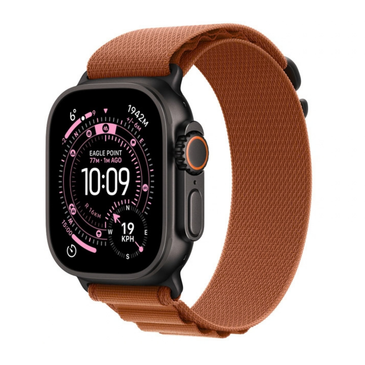 Used Apple Watch Ultra 3 Titanium Black With Terracotta Alpine Loop