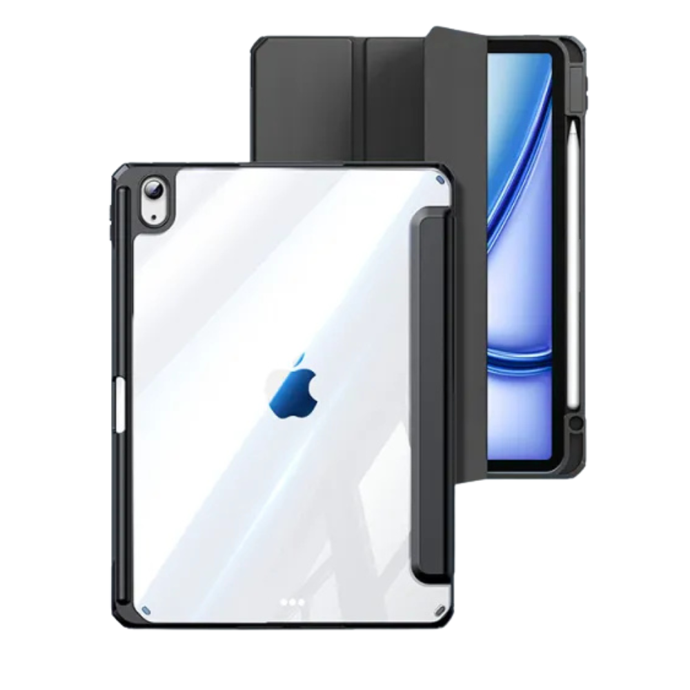 UGREEN Classy Clear Protective Case with Pencil Holder | iPad Air 11” (2024/2025) / Air 5 / Air 4