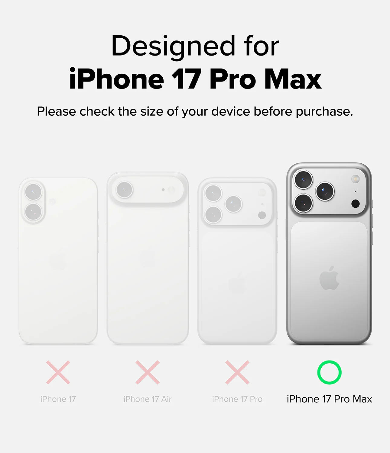 Ringke Fusion Bold Magnetic Matte Case | iPhone 17 Pro Max