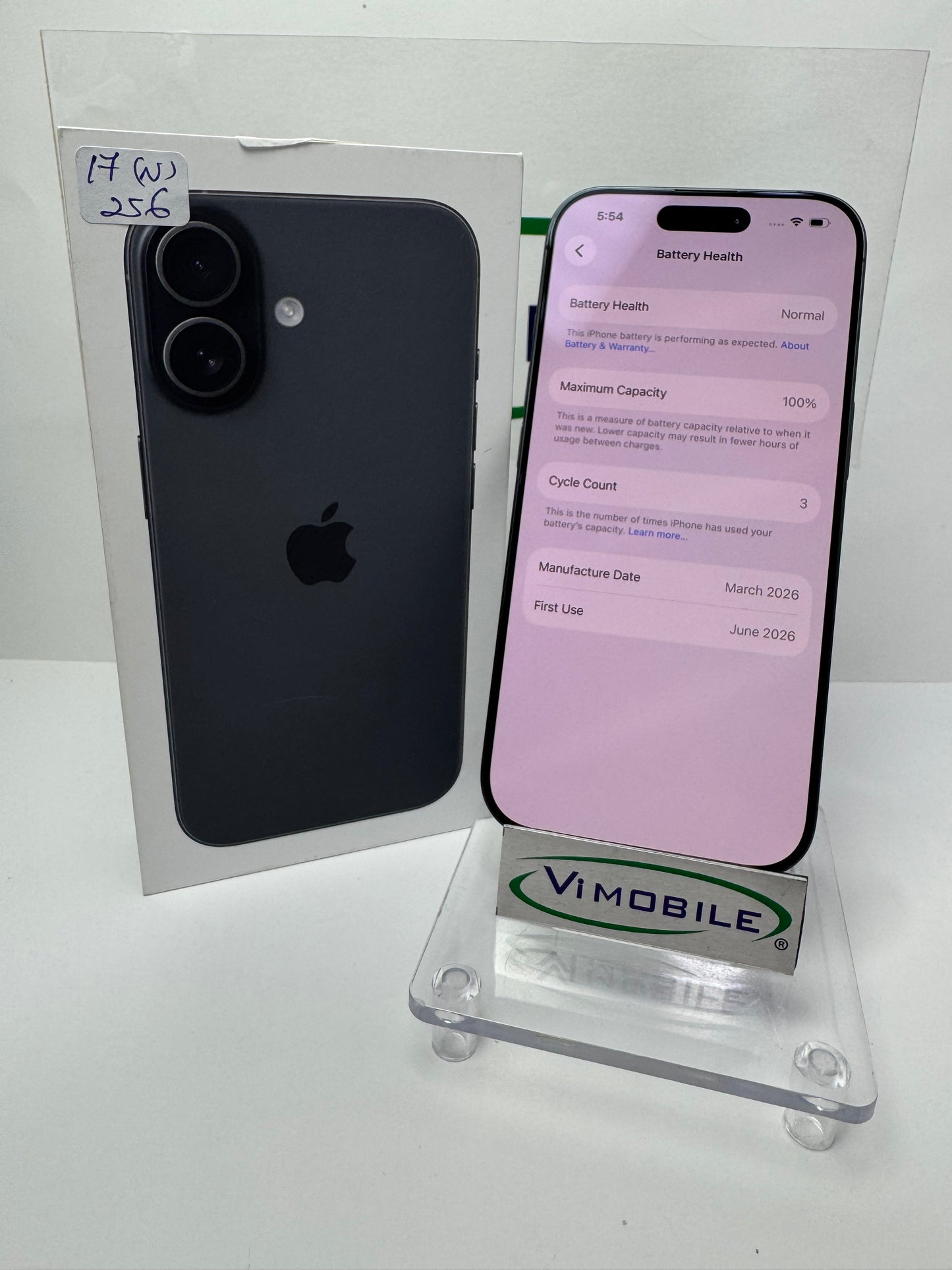 Used iPhone 17 256GB Black
