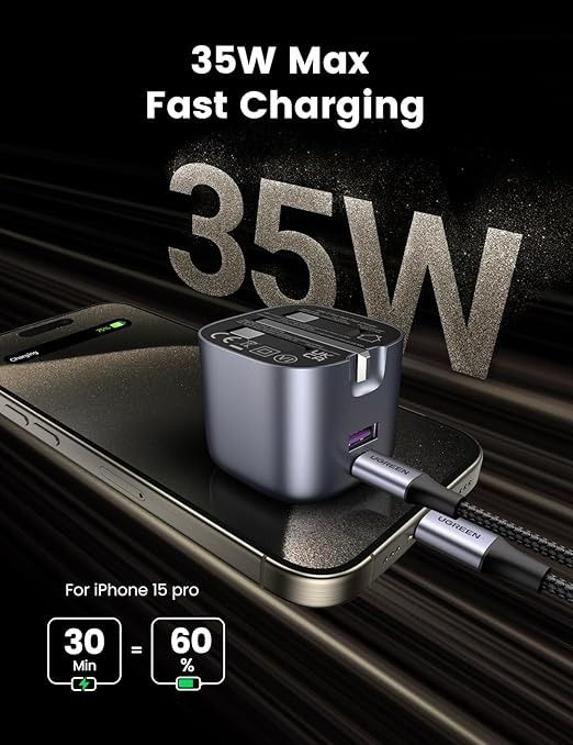 UGREEN Nexode 35W 2-Port Fast Charger