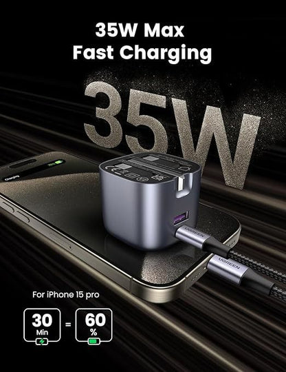 UGREEN Nexode 35W 2-Port Fast Charger