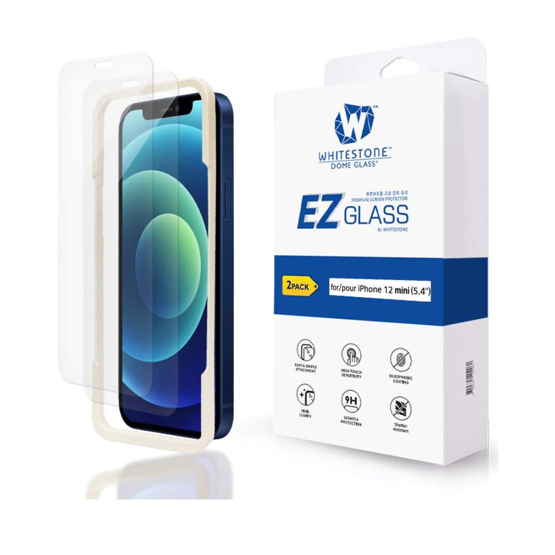 Whitestone EZ Glass (2packs) | iPhone 12 Mini