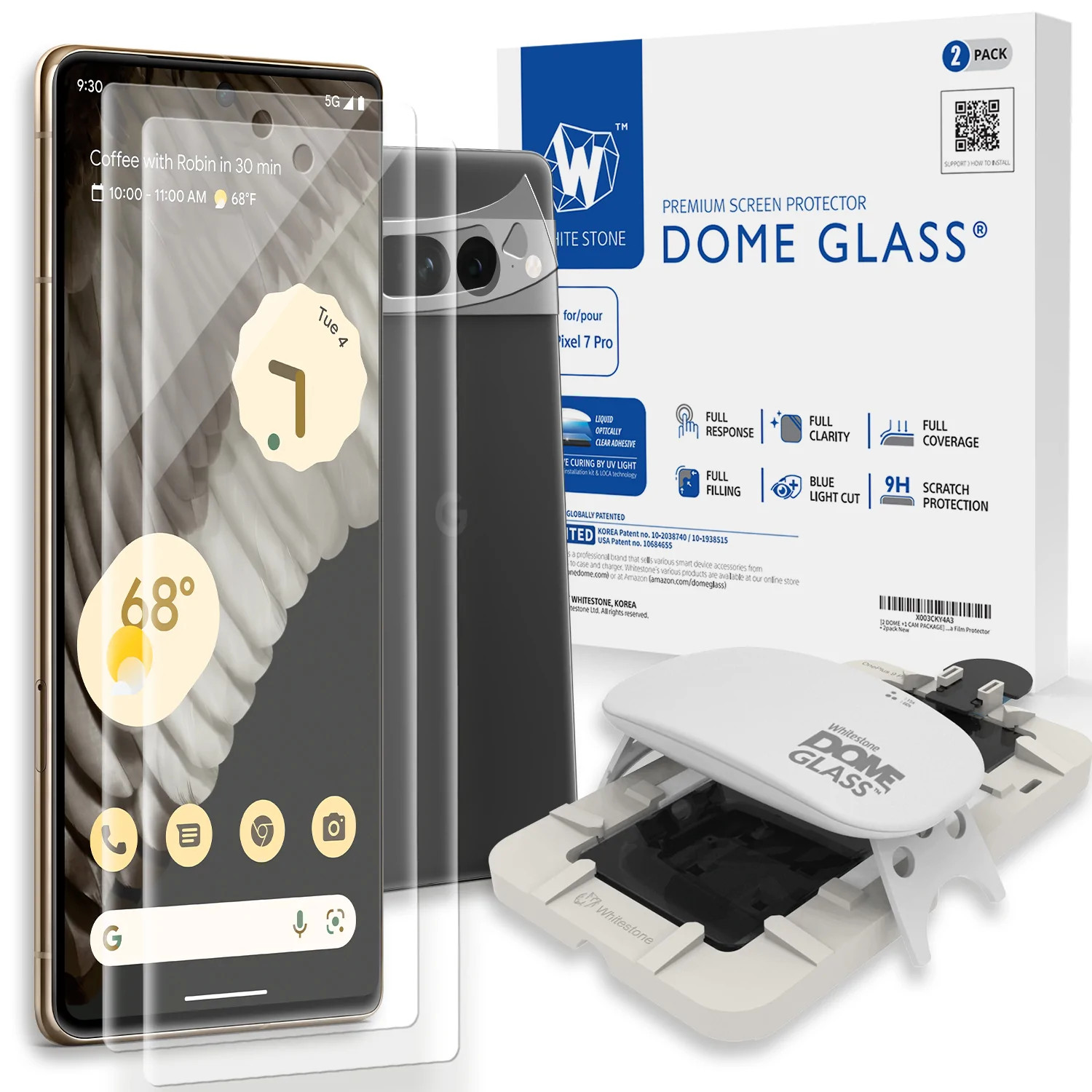 Whitestone Dome Glass | Google Pixel 6 Pro / 7 Pro