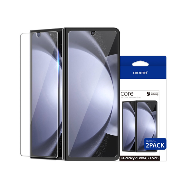 Araree Core Premium Tempered Glass (2 Pack) | Galaxy Z Fold 5 / Fold 4