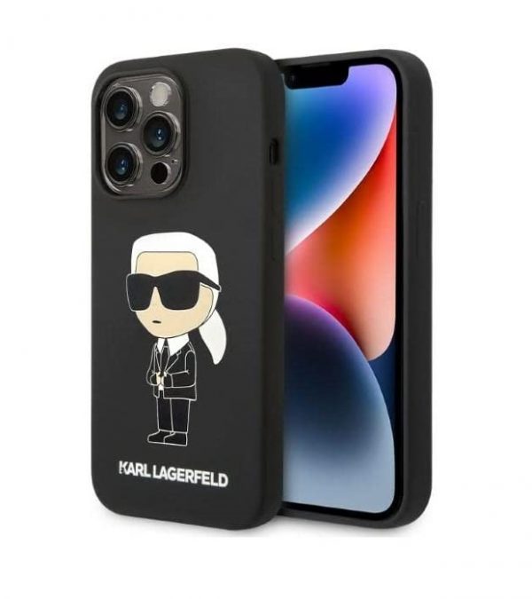 Karl Lagerfeld Silicone NFT Ikonik (MagSafe) Case | iPhone 14 Pro / 14 ...