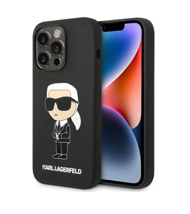 Karl Lagerfeld Silicone NFT Ikonik (MagSafe) Case | iPhone 14 Pro / 14 Pro Max
