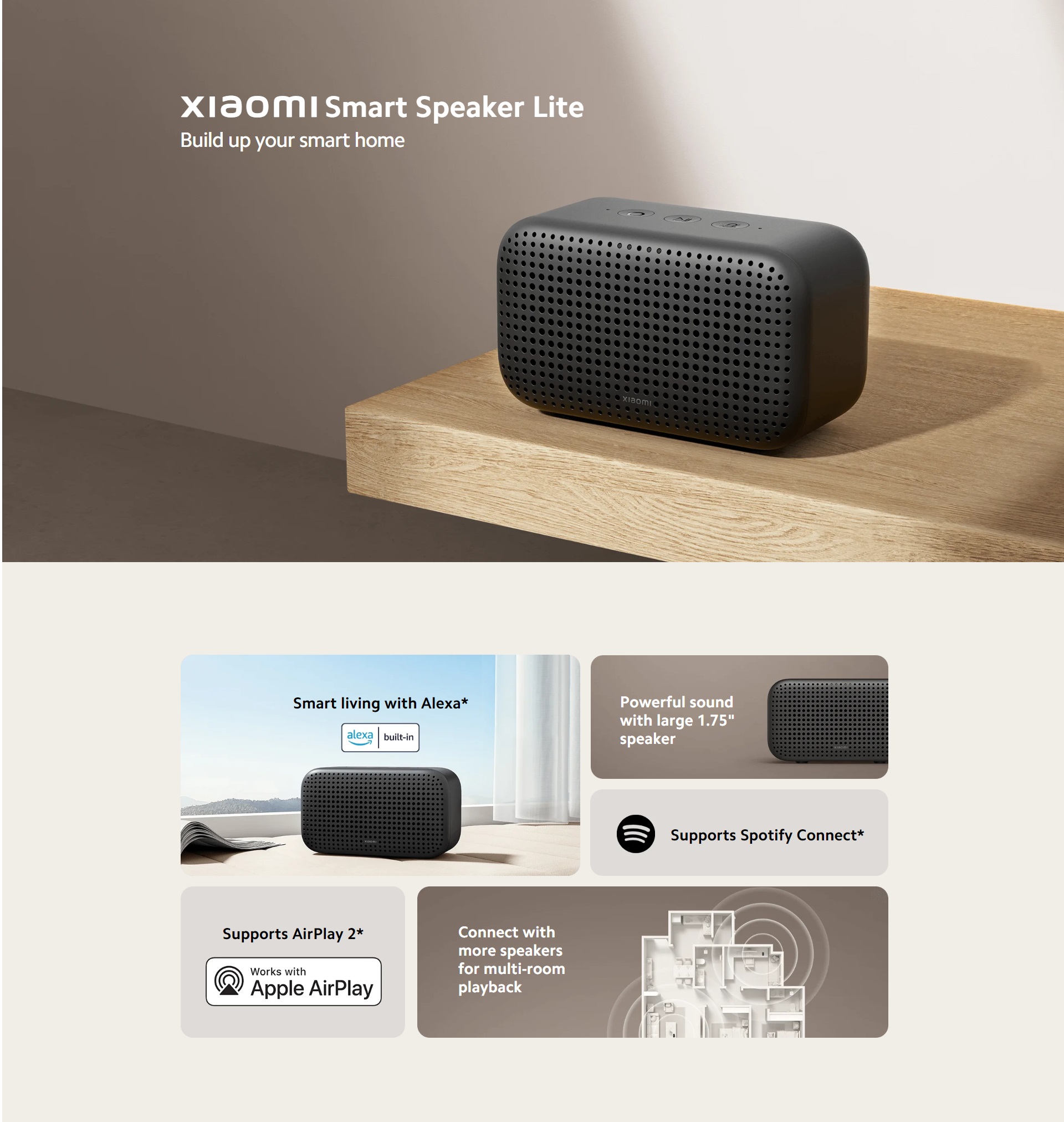 Xiaomi Smart Speaker Lite | VMCS | Mobile & Electronic Products Singapore