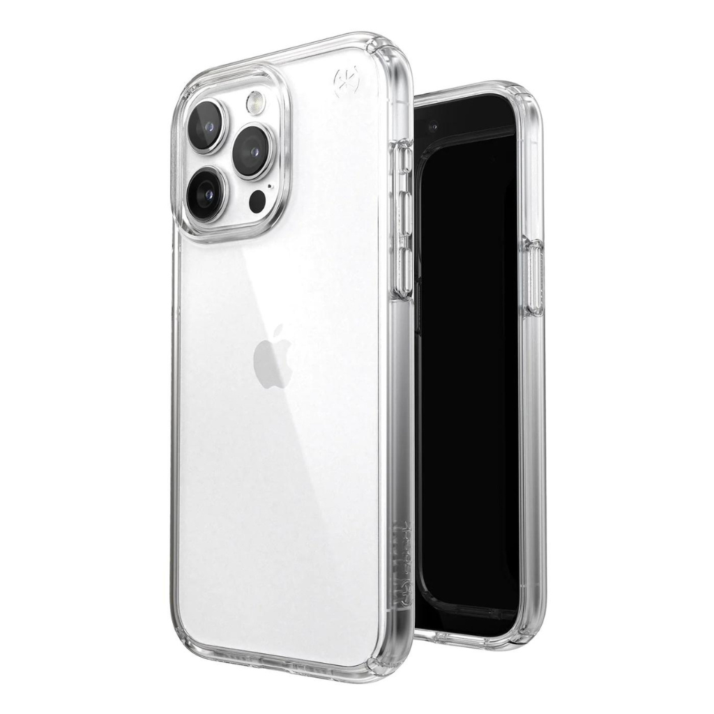 Speck Presidio Perfect-Clear Case | iPhone 15 Pro Max