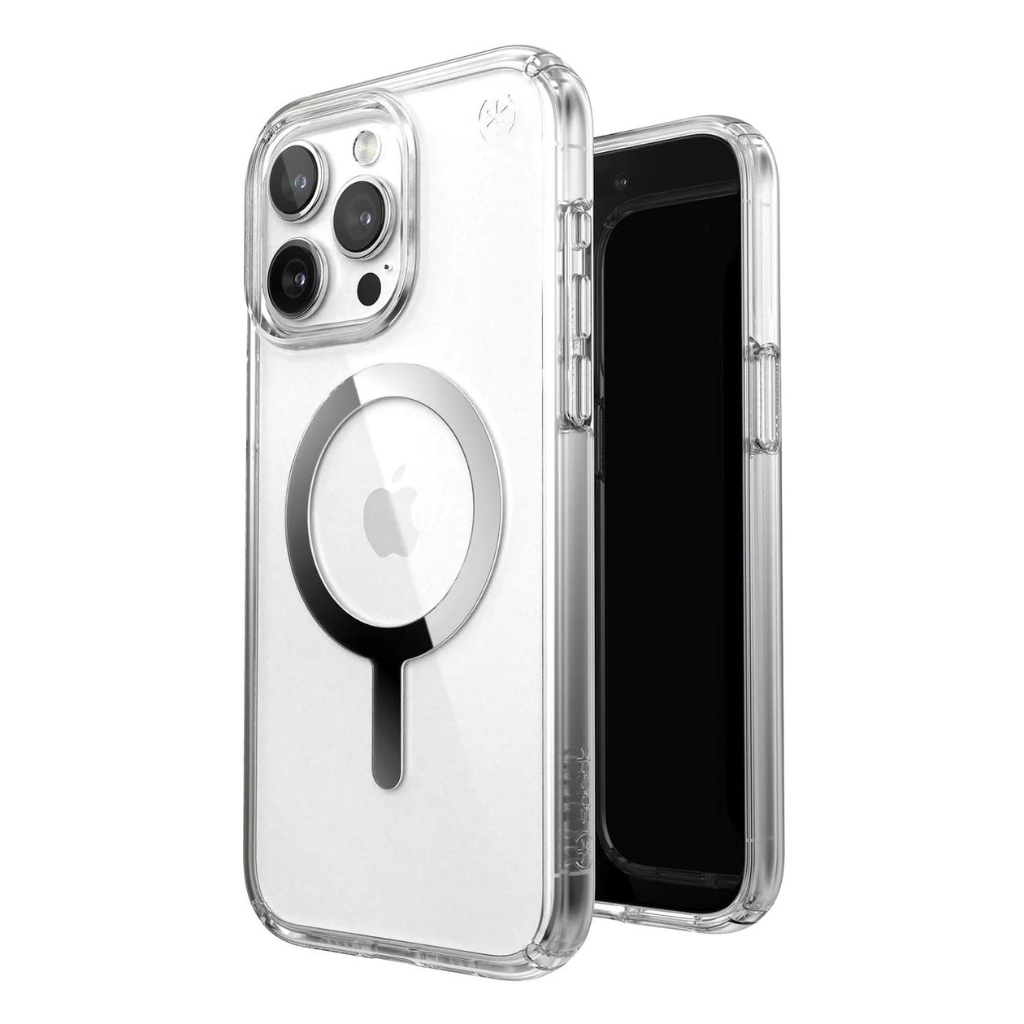 Speck Presidio Perfect-Clear (MagSafe) Case | iPhone 15 Pro / 15 Pro Max