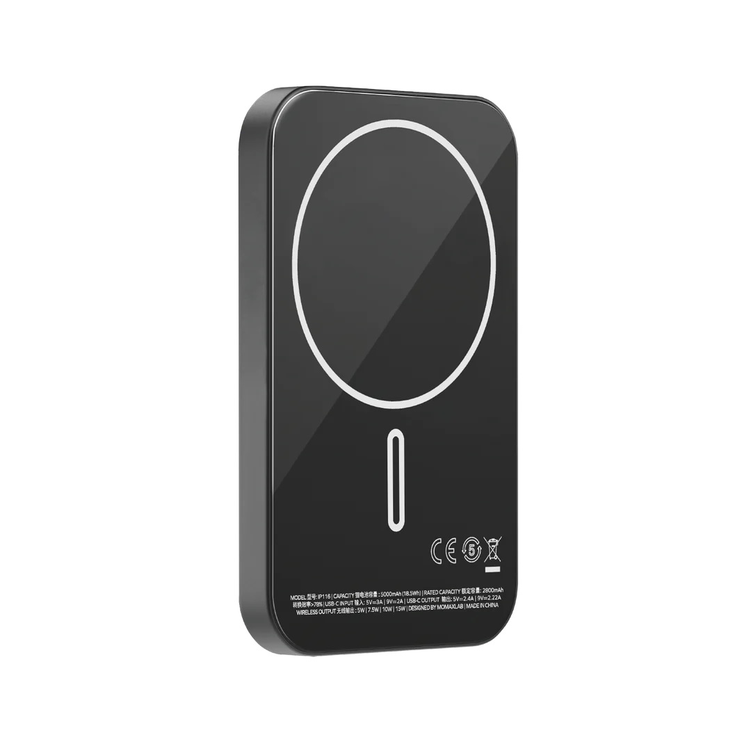 Momax Q.Mag X 5,000mAh Magnetic 15W Wireless Power Bank
