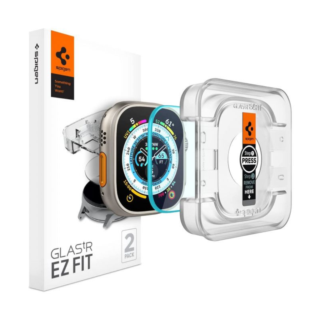 Spigen Glas.tr EZ Fit (2pack) | Apple Watch Ultra 49mm