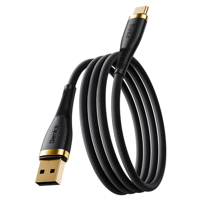 Benks PowerWeave 66W USB-A to USB-C Cable (1m)