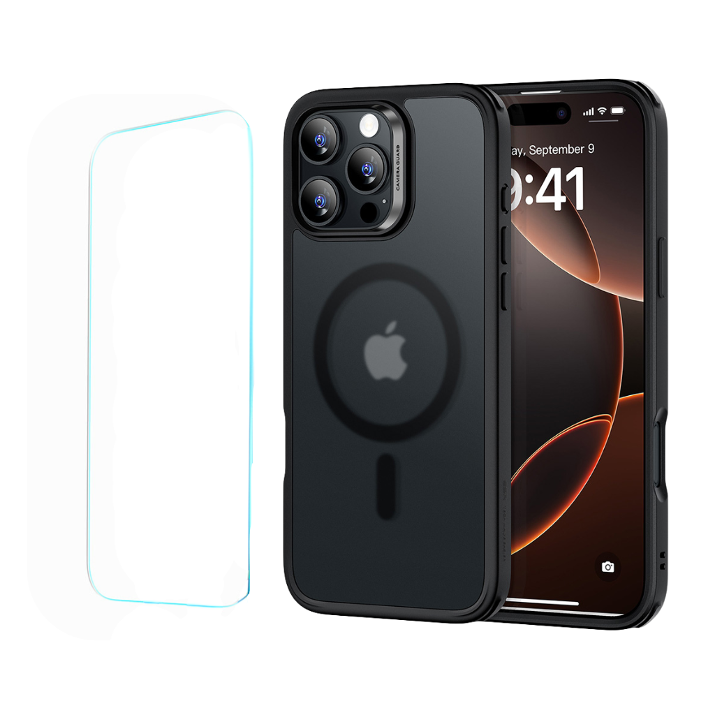 ESR Classic Hybrid Case Set (HaloLock) | iPhone 16 Pro Max