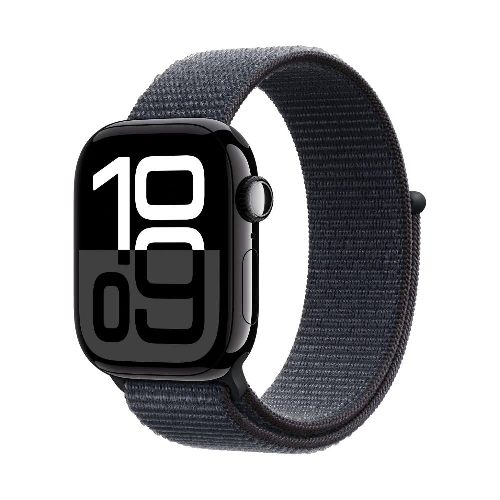 Used Apple Watch Series 10 46mm GPS</p>Jet Black Ink Sport Loop