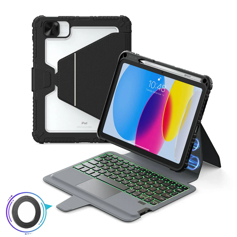 Nillkin Bumper Link Backlit Keyboard Case | iPad (A16) / iPad 10th Gen