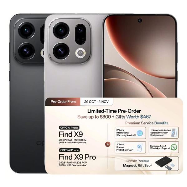 OPPO Find X9 16GB/512GB</p>Pre-Order