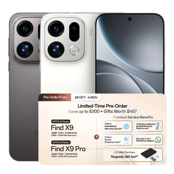 OPPO Find X9 Pro 16GB/512GB</p>Pre-Order