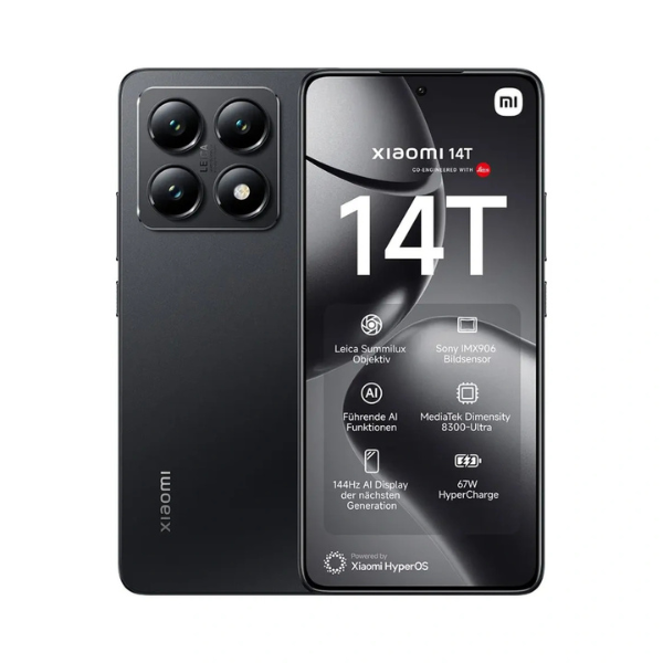 Used Xiaomi 14T 5G 12GB/512GB</p>Titan Black