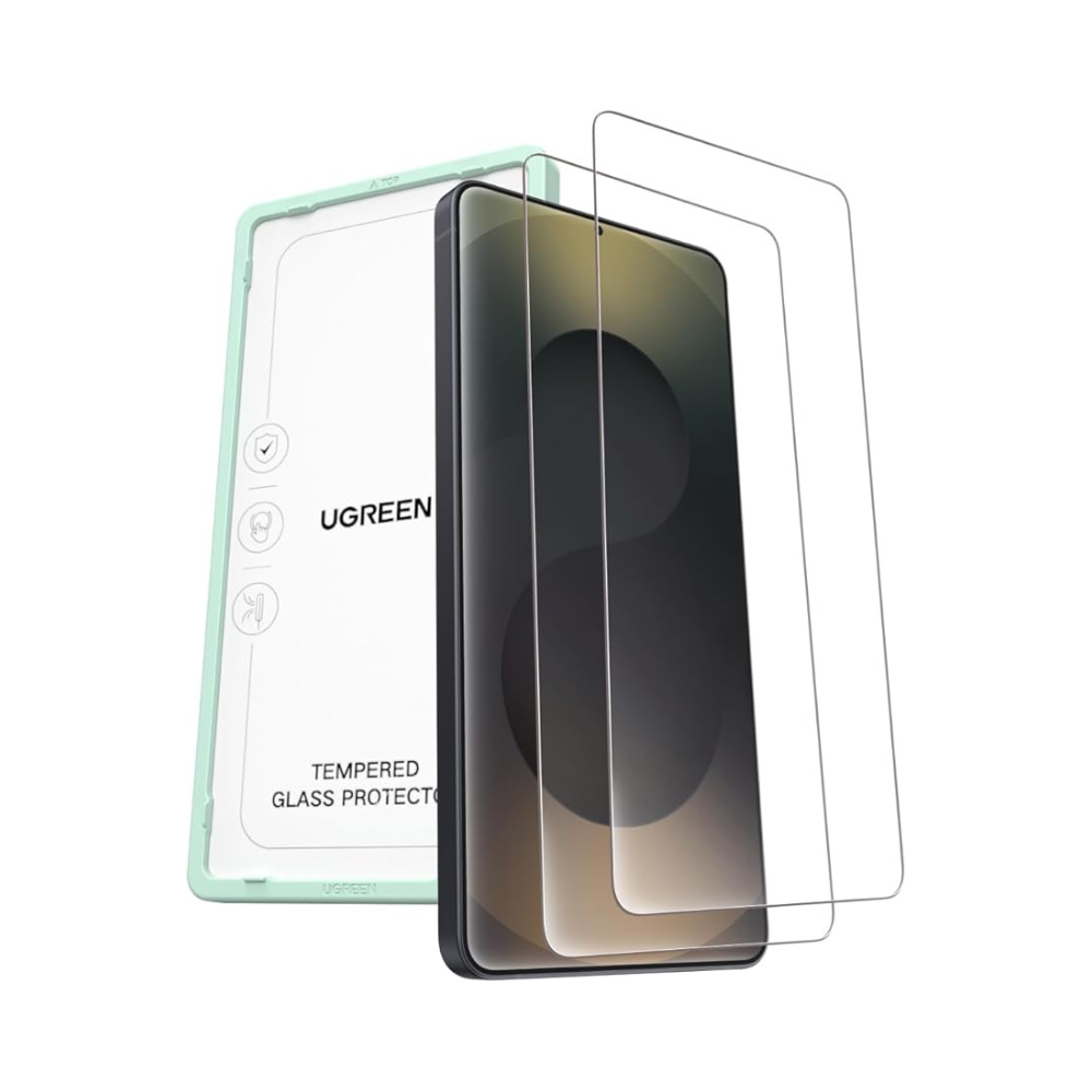 UGREEN Clear Tempered Glass Screen Protector (2 Pack) I Galaxy S26 Ultra
