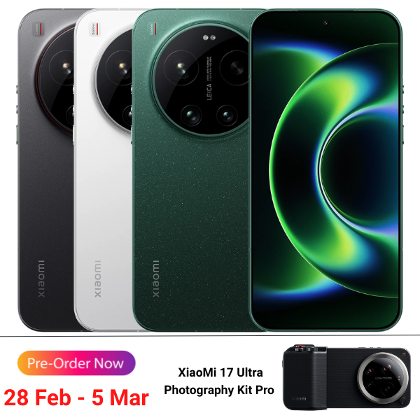 XiaoMi 17 Ultra 16GB/512GB</p>Pre-Order : 28 Feb – 5 Mar